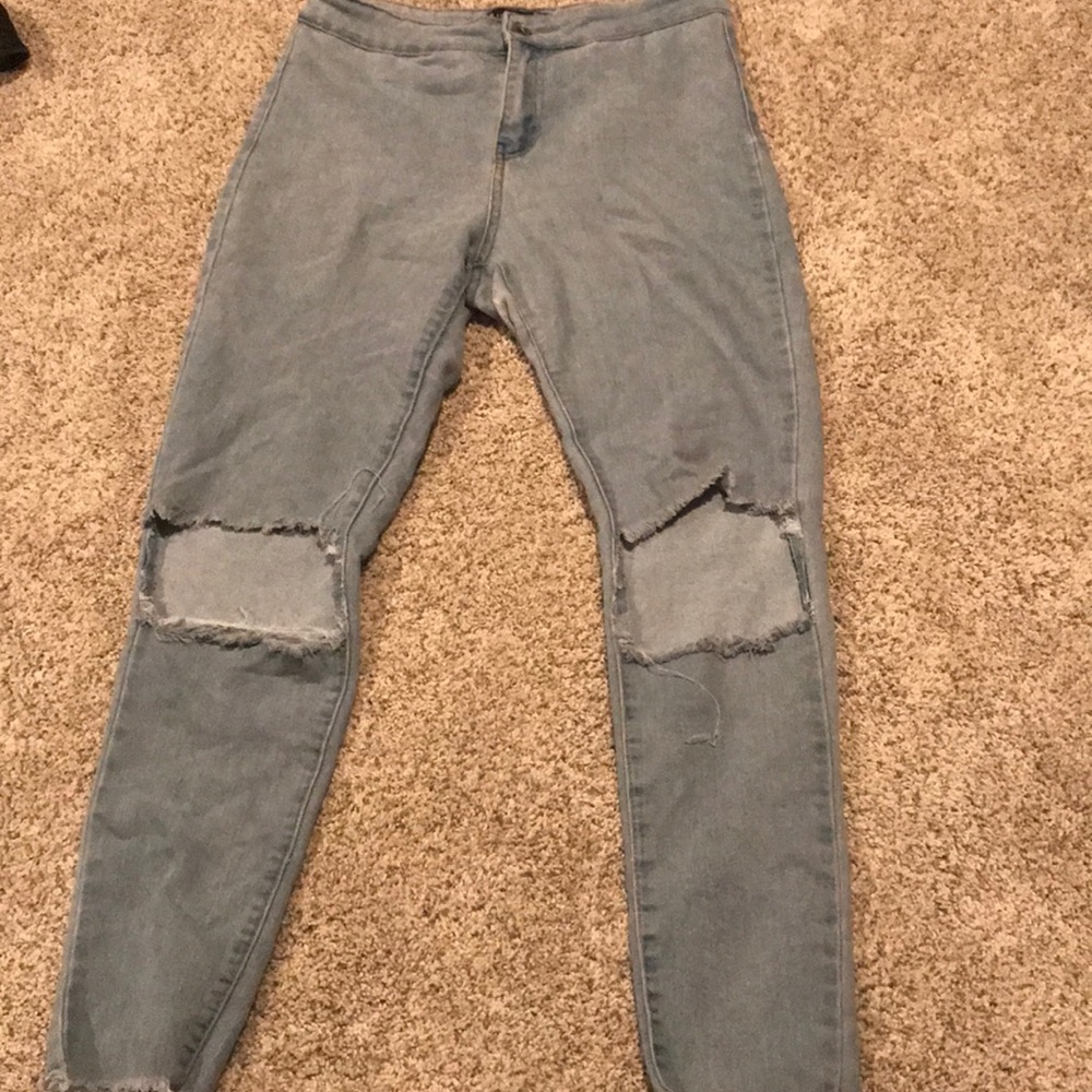 Ripped jeans
